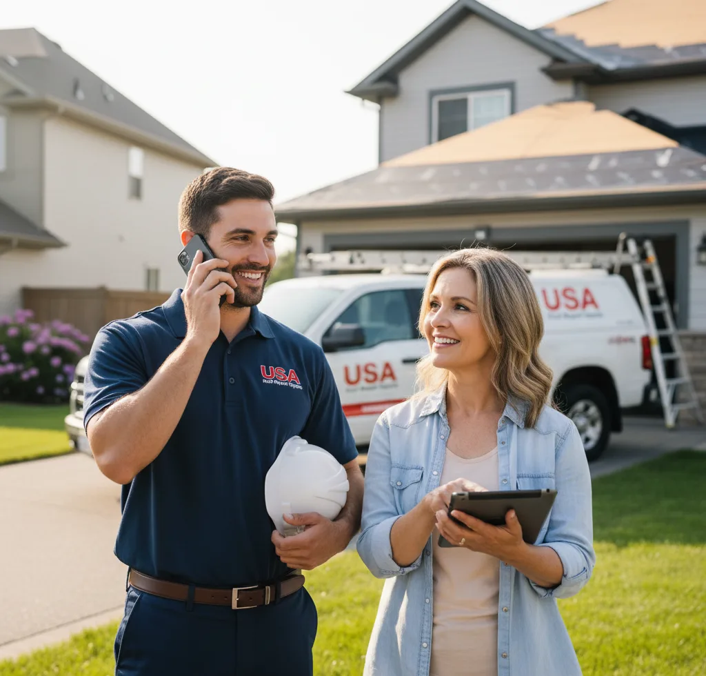 USA Roof Repair Experts customer support in Newberry
